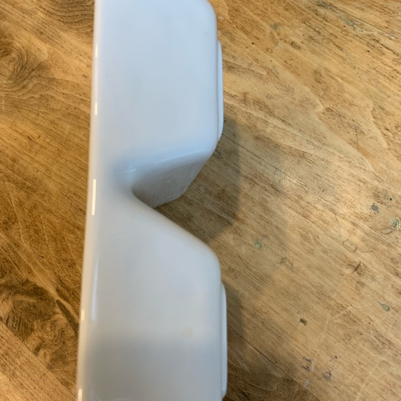 Rae Dunn Peace/Joy divided dish Christmas - Picture 3 of 5